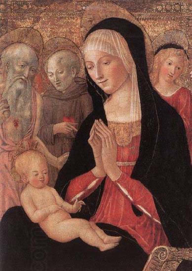 Francesco di Giorgio Martini Madonna and Child with Saints and Angels China oil painting art